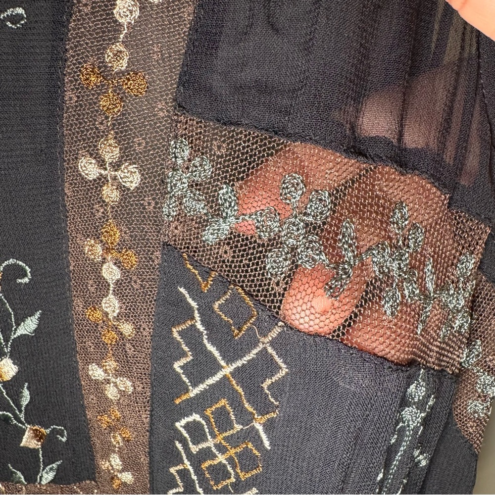 Free People Lacey Lady Maxi Dress in Black - Picture 16 of 16